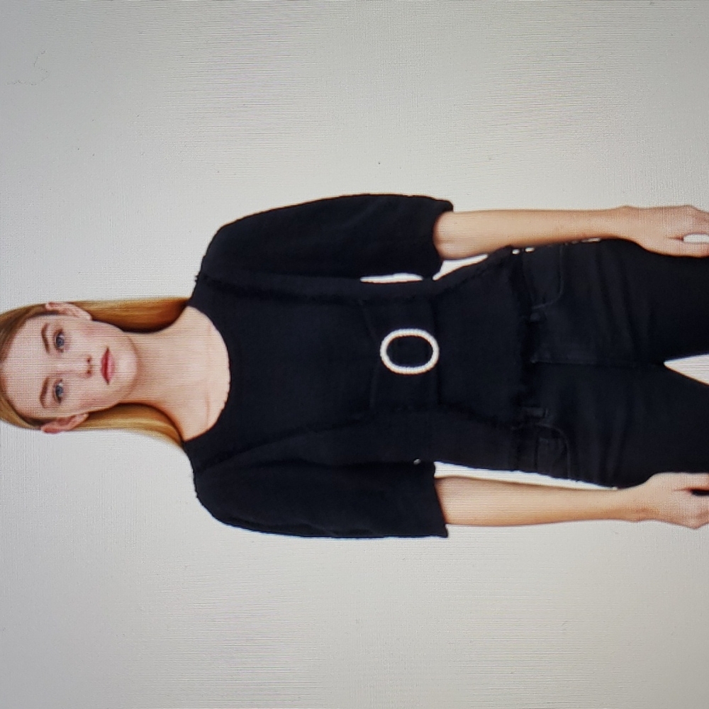NWOT - Zara Tweed Top